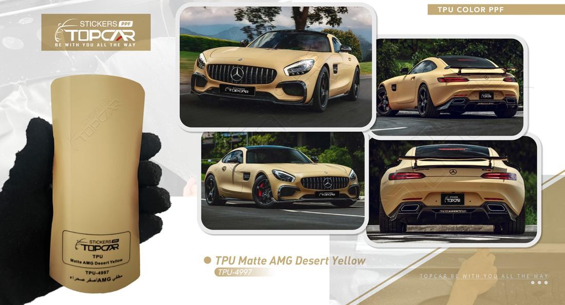 TPU-4997 Matte AMG Desert Yellow