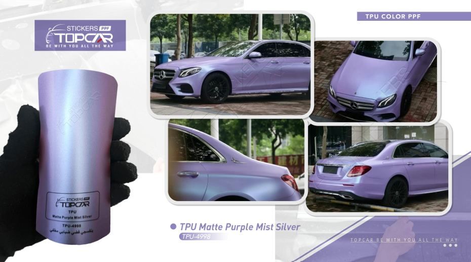 TPU-4998 Matte Purple Mist Silver