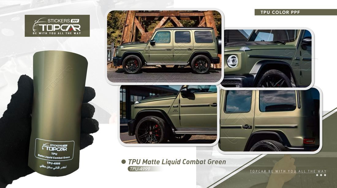 TPU-4999 Matte Liquid Combat Green
