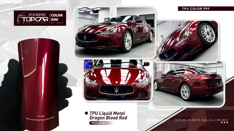 TPU-6206 Liquid Metal Dragon Blood Red